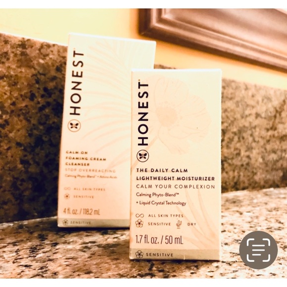 Other - Honest Skincare Set - Cleanser and Moisturizer